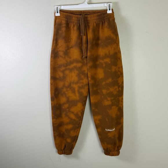 Alphalete Athletics Pants - Alphalete Women’s orange athleticwear Camo Joggers  Size Small